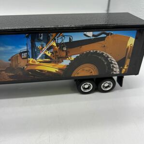 美品 開封品 NORSCOT 55225 ノースコット 1/50 CAT M-SERIES MOTOR GRADERS MURAL TRUCK Mシリーズ トレーラーの画像9