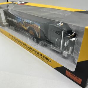 美品 開封品 NORSCOT 55225 ノースコット 1/50 CAT M-SERIES MOTOR GRADERS MURAL TRUCK Mシリーズ トレーラーの画像2