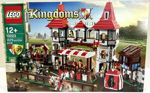  новый товар нераспечатанный Lego LEGO King dam лошадь сверху соревнование собрание 10223