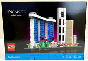  new goods unopened Lego (LEGO) architecture Singapore 21057 toy block 