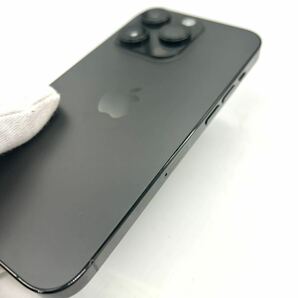 【美品】国内版 SIMフリー スマートフォン Apple iPhone 14Pro 256GB MQ0Q3J/A スペースブラックの画像3