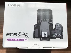 ワンオーナー■新品級■CANON・キヤノン EOS Kiss X10 EF-S18-55 IS STM レンズキット ブラック