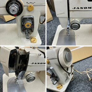 123424◎【コンセント無】JANOME ジャノメ ミシン M-105 MODEL680 裁縫 ハンドメイドの画像4