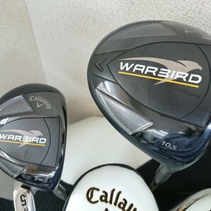 118072《良品》Callaway キャロウェイ WARBRID ウォーバード ゴルフクラブ10本 フレックスS他 キャディ付の画像2