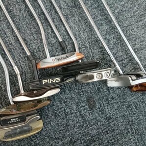 118710《まとめ/1000円～》ゴルフクラブ パターまとめ MIZUNO PING Taylormade 他 計10本の画像4