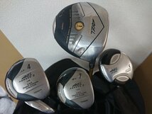 124319*TSURUYA GOLF つるや AXEL ゴルフクラブ12本セット フレックスR キャディバッグ付き_画像2