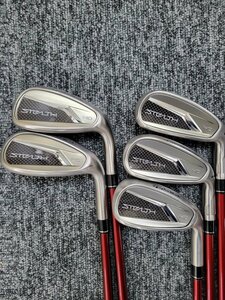 123679。Taylormade テイラーメイド STEALTH HD アイアン レディース 7-9.P.S 5本