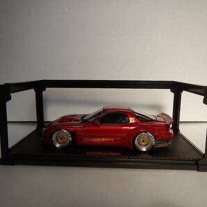 1/18 ignition model Rocket Bunny RX-7(FD3S) Red metallic 1035の画像8