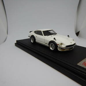 1/43 ignition model  Nissan Fairlady Z（S30） White 0022 ハヤシストリート リアゲートガラス難有り！の画像6