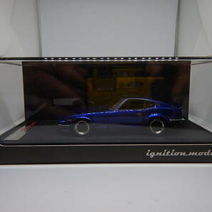 １/43 Ignition model Nissan Fairlady Z （S30）Blue 0023 訳ありジャンク！の画像3