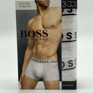 【サイズ選択】定価7700円■HUGO BOSS■ボクサーパンツ3枚セット■ストレッチ■ヒューゴボス■ボクサーブリーフ■白ｘ3■3枚組■ の画像3