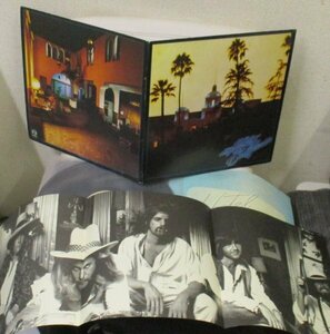 ^^ POSTER attaching EAGLES - HOTEL CALIFORNIA [ domestic record JPNP-10221Y ]