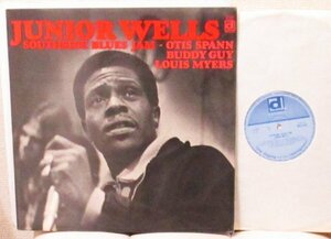 ☆彡 英國盤 Junior Wells Southside Blues Jam [ UK Original '71 Delmark Records DS-628 ] コーティング・ジャケット