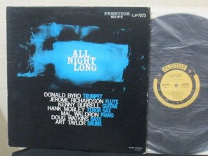 ^^ The Prestige All Stars All Night Long [ 国内盤 JPN '73 mono Prestige PJ-7-7073 ] Kenny Burrell