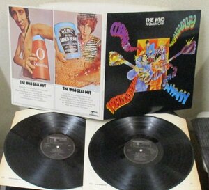 ^^ THE WHO - A QUICK ONE + SELL OUT [ UK盤 2LPS ,TRACK 2683 038 ]