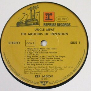 ^^ MOTHERS OF INVENTION / UNCLE MEAT [ GERMANY REPRISE REP64005]の画像3