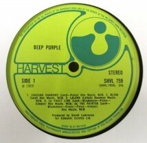 ☆ MINT- 彡 英國盤 Deep Purple / Deep Purple (3rd ALBUM) [ UK ORIGINAL LP '69 Harvest SHVL 759 ]_画像3