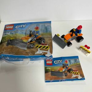 LEGO レゴ 30353 レゴシティ ブルドーザー ミニポリパック ミニフィグ 作業者 即決 送料込CITY 