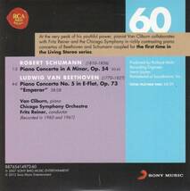 [CD/Rca]シューマン:ピアノ協奏曲イ短調Op.54他/V.クライバーン(p)&F.ライナー&シカゴ交響楽団 1960.4.16他_画像2