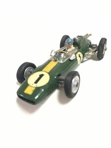 53☆当時物レトロ絶版C コーギー製　ロータス・クライマックス・フォーミュラ　CORGI TOYS / LOTUS-CLIMAX FOMURAグレートブリテン玩具金属