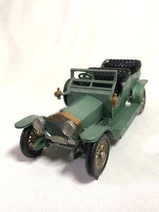 50☆当時物レトロ絶版レズニー マッチボックス/LESNEY MATCHBOXクラシックカーロールスロイス シルバー ゴースト 1907英国No.15ミニカー