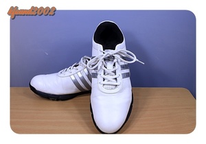 adidas GOLF Adidas golf shoes 26.5cm* wide width .* spike model white group color 