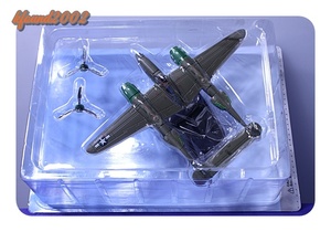 日本陸海軍機大百科　Lockheed P-38J Lightning　ロッキード　ライトニング　模型　アシェットコレクションジャパン社製