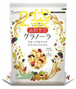 ダイエットに☆ 日本食品 ふわサク グラノーラ フルーツ＆ナッツ