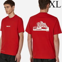 MONCLER FRAGMENT サーカス Tシャツ 赤 XL 新品　定価52800円　モンクレール ジーニアス FRGMT CIRCUS ロゴ HF_画像1