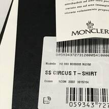 MONCLER FRAGMENT サーカス Tシャツ 白 M 新品　定価52800円　モンクレール ジーニアス FRGMT CIRCUS ロゴ HF_画像8