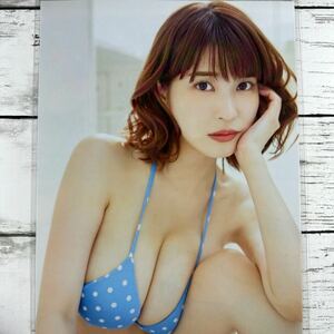 [高品質ラミネート処理][ 岸明日香 ] ENTAME 2020年11月 雑誌 切り抜き 8P A4フィルム 水着 グラビア アイドル 芸能人 女優