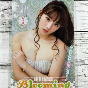 [高品質ラミネート処理][ 浅川梨奈 ] ヤングアニマル 2018年5号 雑誌 切り抜き 10P+表紙 B5フィルム 水着 グラビア アイドル 芸能人 女優