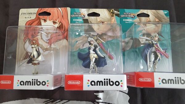 amiibo カムイ カムイ【2Pファイター】 セリカ 3種セット ファイアーエムブレム アミーボ