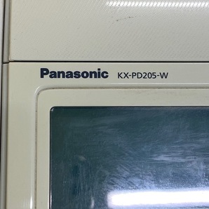 Panasonic パナソニック デジタルコードレス普通紙ファクスFAX 迷惑電話対策機能搭載 KX-PD205-W 通電簡易動作確認済みの画像3