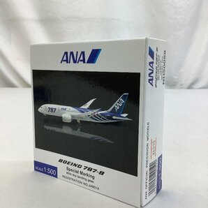全日空商事 ANA/B787-8/JA801A/1:500/飛行機模型 NH50059 未使用品 ACBの画像1