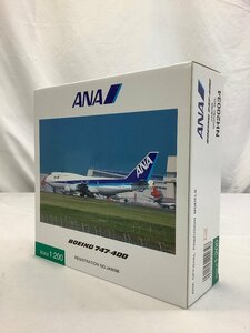 ANA 1:200/BOEING 747-400/JA8098/ model NH20034 plastic case yellow tint have unused goods ACB