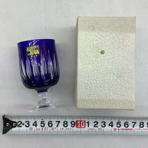 HOYA 他 切子グラス・茶器・クリスタルガラス/義山満・色被せ切子 多数まとめ 中古品 ACBの画像4