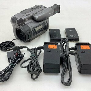 SONY ビデオカメラ CCD-TR250・DCR-SR220 など 多数まとめ 動作未確認 ジャンク品 ACBの画像2