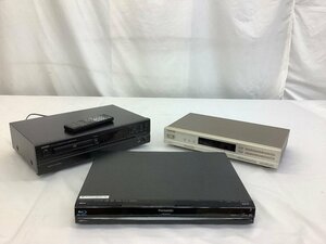 Panasonic 他 BDレコーダー/ステレオチューナー/CDプレーヤー DCD-1515AL/TUα517XR/等 中古品 ACB