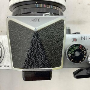 Nikon NikonF/ペンタプリズム/フイルムカメラ シャッター動作のみ確認済 中古品 ACBの画像2