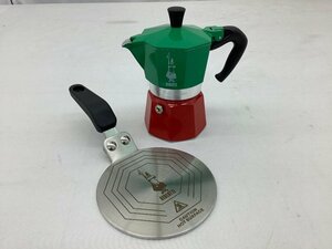 Bialetti/ビアレッティ モカエキスプレッソ 3カップ用/インダクションプレート 中古品 ACB