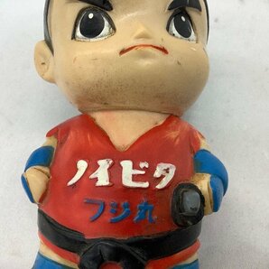 フジサワ 風のフジ丸貯金箱/ノイビタ/ノベルティ/昭和レトロ 傷や破損有 中古品 ACBの画像4