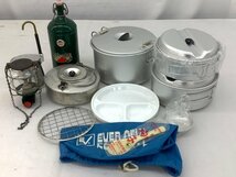 マルキル/コッヘル アウトドア用品まとめ/調理器具/皿/プレート/水筒/ランタン 中古品 ACB_画像1