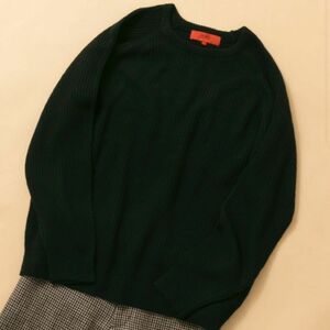 URBAN RESERCH ROSSO ラムウール　 ニット