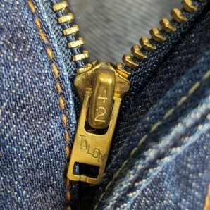 SUGARCANE シュガーケーン SC41098 Made in U.S.A. 13oz. DENIM STAR JEANS ZIPPER FLY SLIM MODEL W32インチ 42TALONの画像5