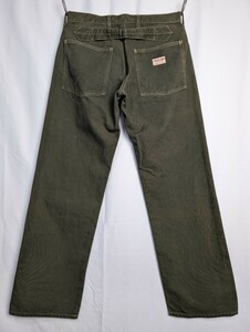 SUGAR CANE シュガーケーン SC40795 Made in U.S.A. DUCK WORK PANTS オリーブグリーン Lサイズ 未着用