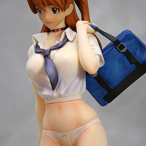 ★新世紀エヴァンゲリオン アスカ “透け制服” 1/7 24.5cm リペイント完成品フィギュア/Asuka Neon Genesis Evangelion Rei Ayanamiの画像8