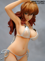 ★ルパン三世 峰不二子 “ビキニ水着” 1/5.5 32cm フルキャストオフ リペイント完成品/Lupin The Third Fujiko Mine full cast off_画像1