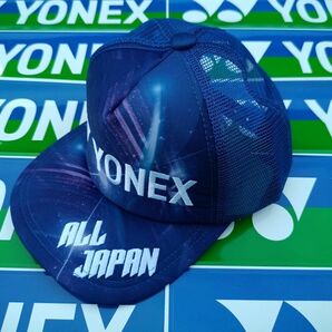 YONEX '24年 カタログ未掲載限定 ALL JAPAN メッシュキャップ(UNI)