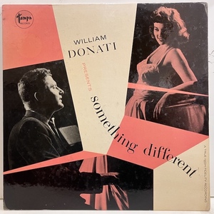 ■即決 JAZZ William Donati / Presents Something Different tp17 j40702 米オリジナル、赤盤、フラット 黒銀Dg Mono